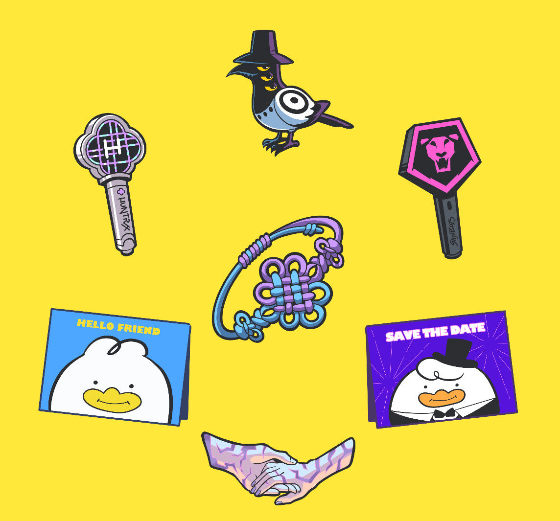 INHAND - GOLD KPOP FILLERS