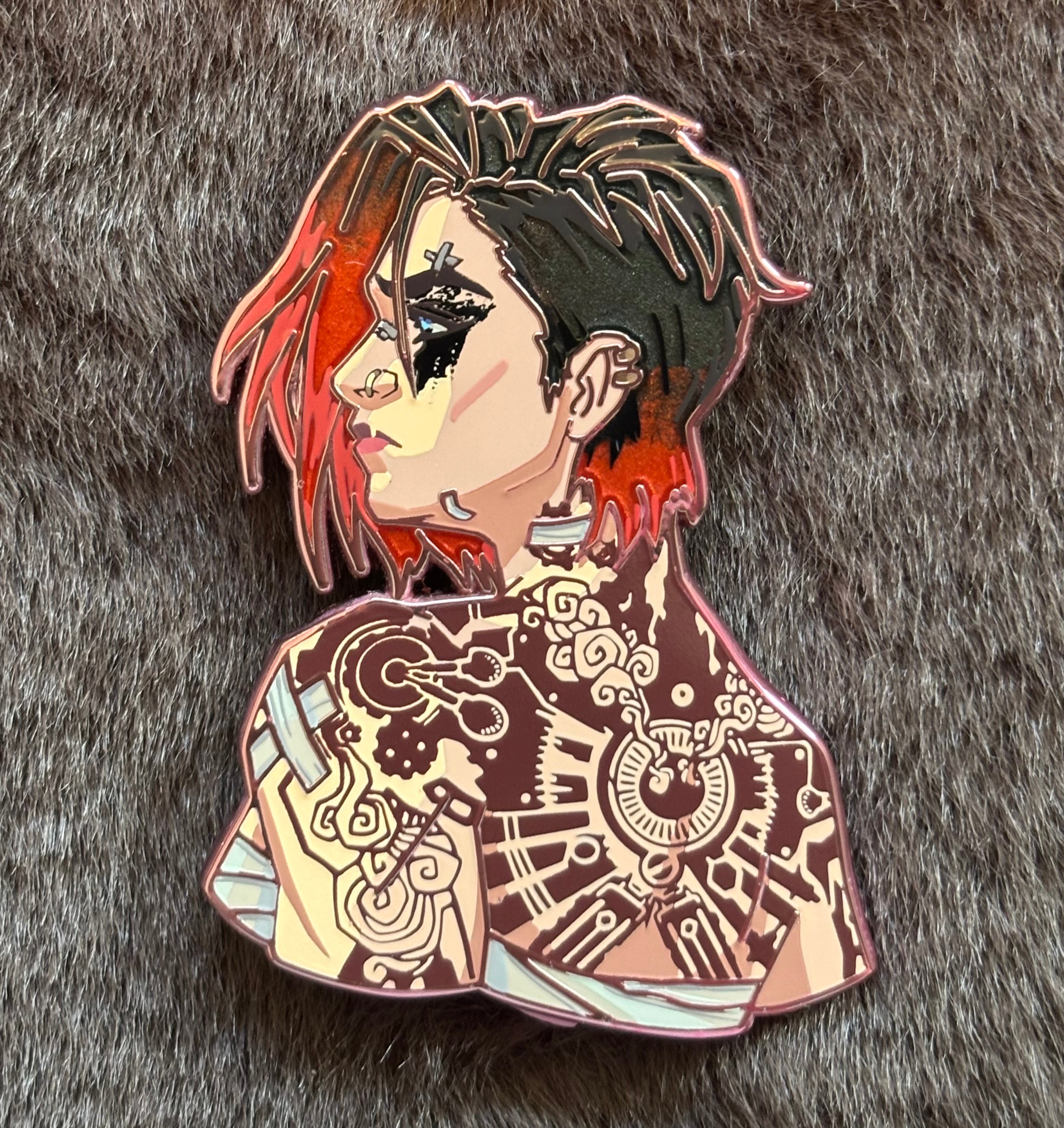 INHAND - Vi Portrait Pin – Cowpoke Pins